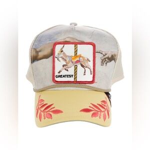 Goorin Bros The Farm Carousel Capsule II “Greatest Maximum Goat” Trucker Hat LNC
